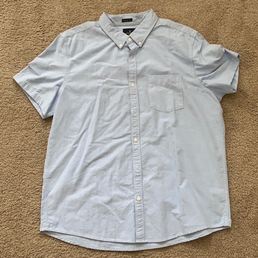 American Eagle Seriously Soft Button Down